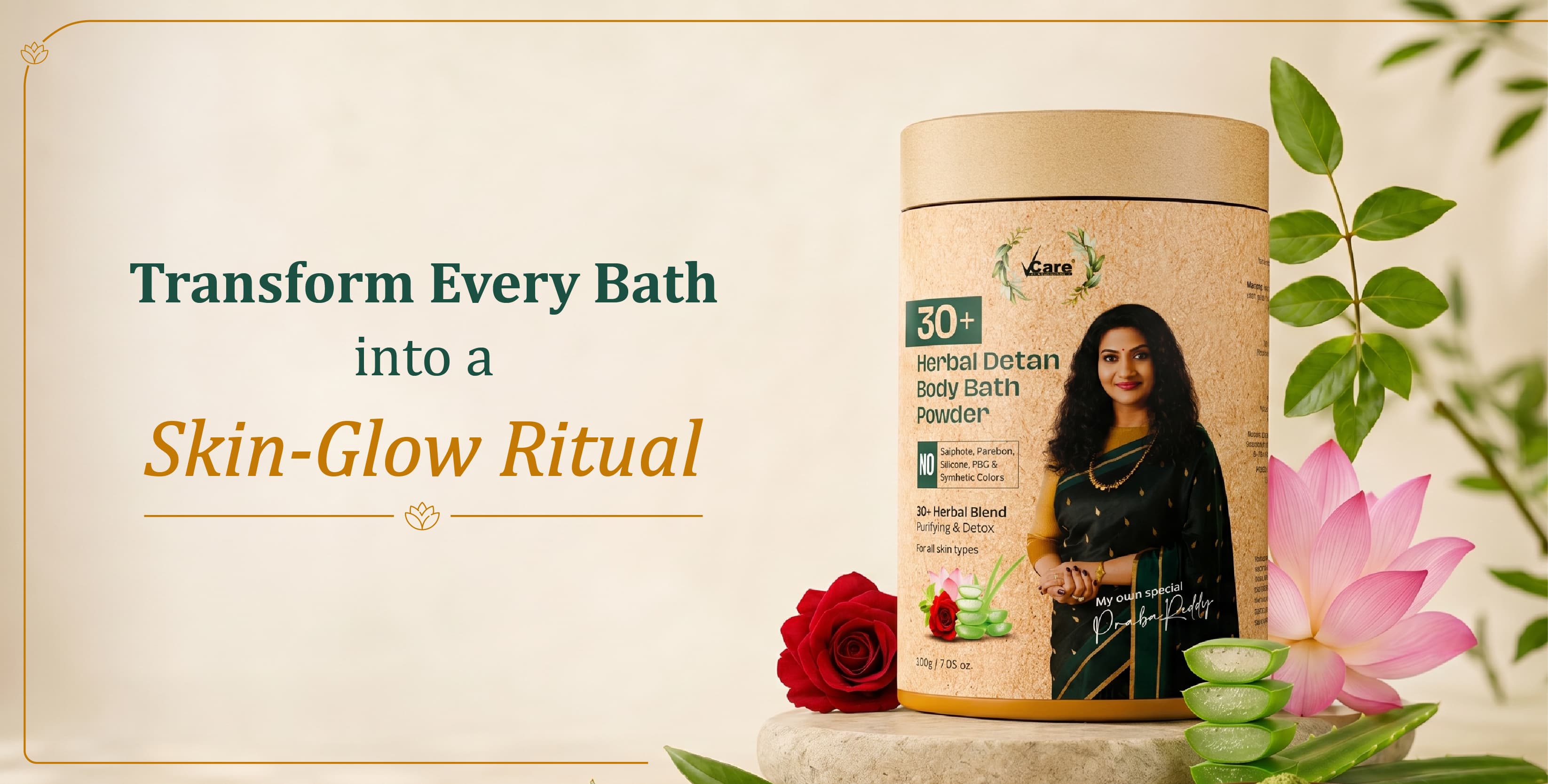 Can Herbal Bath Powders Help Reduce Tan and Restore Natural Glow?