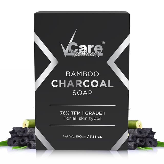 Bamboo Charcoal Soap - 100gm