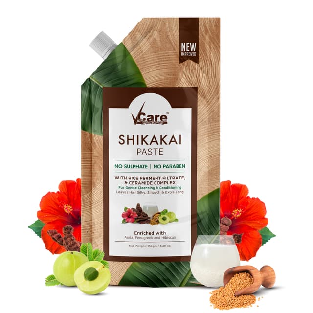 New Improved Shikakai Paste – Gentle Cleansing & Deep Conditioning - 150g | pack of 1