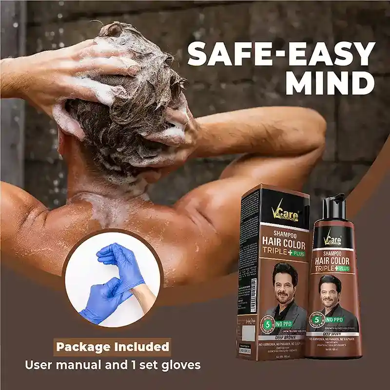 Just For Men Dark Brown Hair Color Shampoo 30ml | PromoFarma