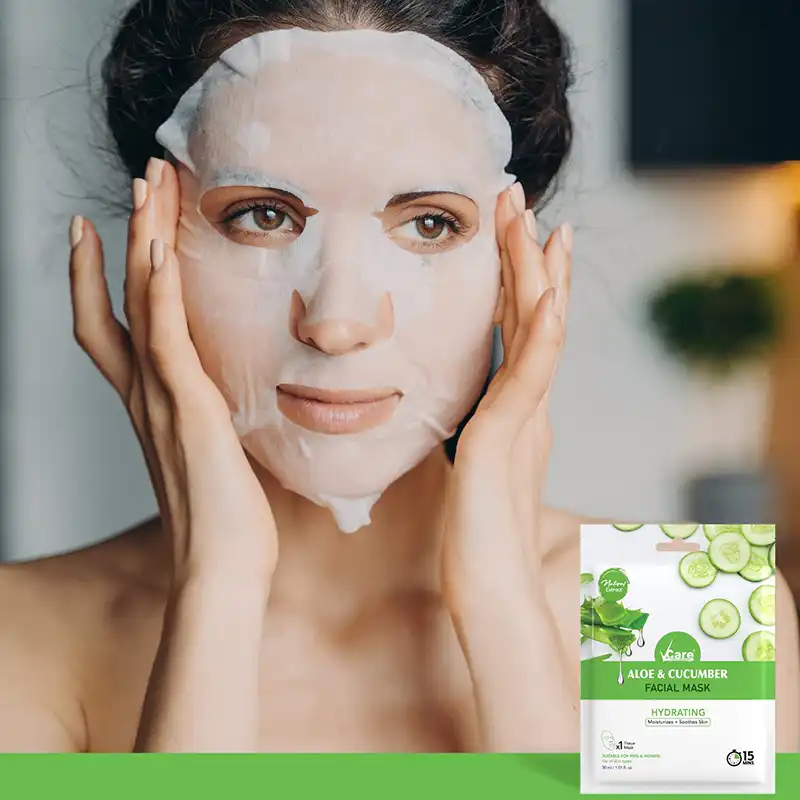 Proven Hydrating Face Care - Aloe Vera Mask and Gel Combo