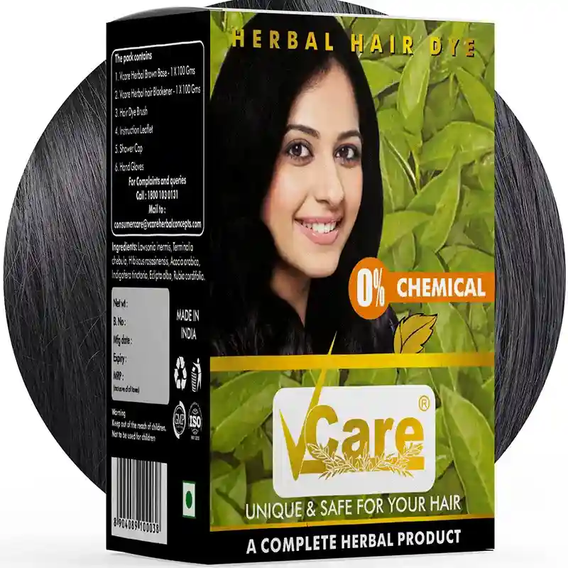 Cream Garnier Natural Black Hair Color, For Personal, Packaging Size: 70ml  + 60gm